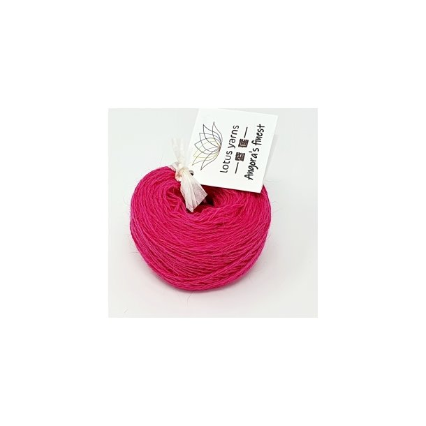 Lotus Yarn - Angora`s Finest Fv. 13 Fuchsia