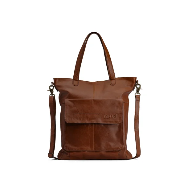 Muud - Arendal - Hndlavet skulder taske. Fv. Rich Brown