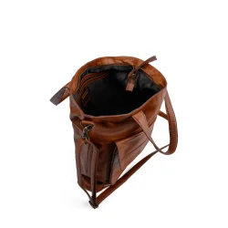 Muud - Arendal - Hndlavet skulder taske. Fv. Rich Brown