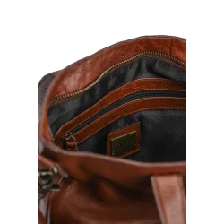 Muud - Arendal - Hndlavet skulder taske. Fv. Rich Brown