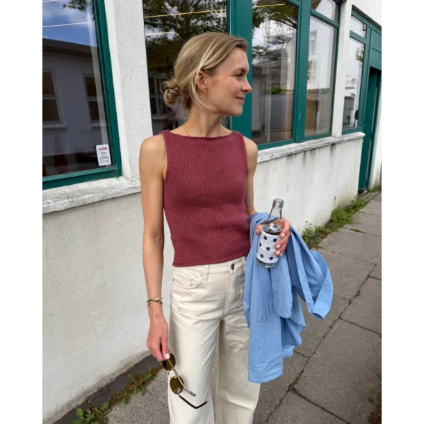 Petiteknit - Bea Top - Enkeltopskrift