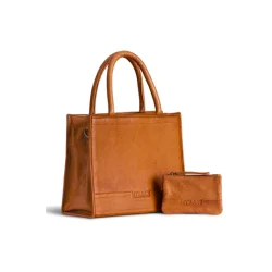 Muud - Bina - Lder Shopper. Farve Whisky