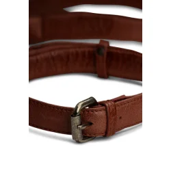 Muud - Caia Lder Skulderrem Farve Rich Brown