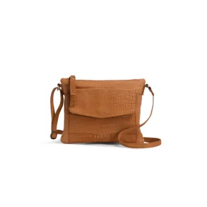 Muud - Croco Vads - limited Crossbody Fv. Whisky