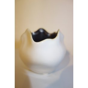 Fyrfads stage Keramik hvid