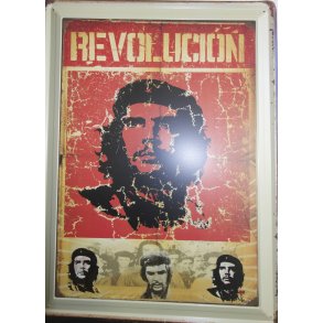 Revolucion Nostalgi Metal skilt 