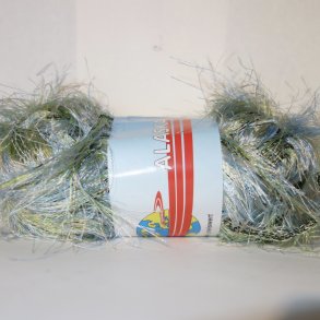 PELSGARN ALASKA Fv: 508 Grn/Bl/hvid/Laks