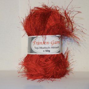 Fransen Pelsgarn Farve 89 / 66. Postkasse rd. 