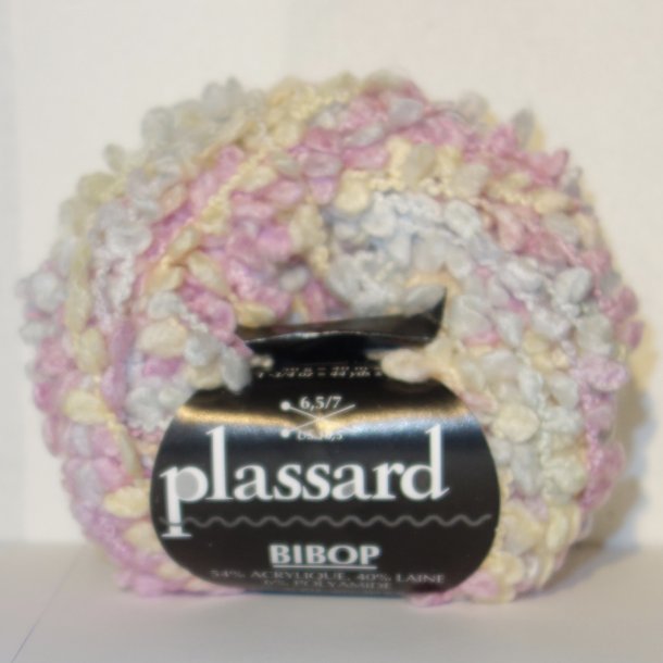 Plassard Bibop Effektgarn - Fv. 67 Pastel Multi  