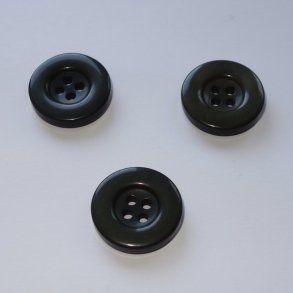 Poly Knap 22 mm.  Army/Oliven Gr�n  (no54)