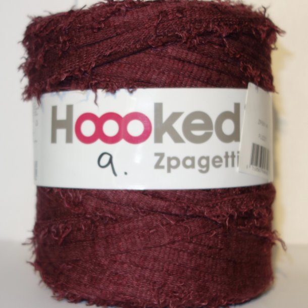 Zpagetti Garn - Mnstret 9 - Fuzzy Bordeaux