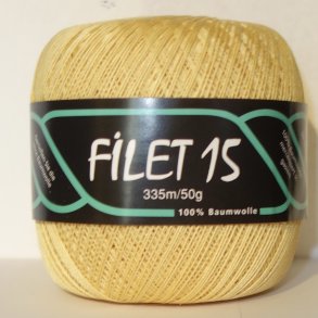 Filet 15 - Hklegarn Fv. 1240 Gul.