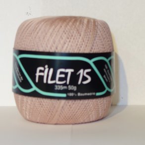 Filet 15 - Hklegarn Fv. 1330 Lys Gammel Rosa