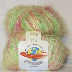 Freak Pelsgarn fra G-B. Fv. 109 Neon Multi
