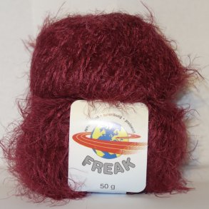Freak Pelsgarn fra G-B. Fv. 120 Bordeaux.