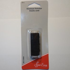 Rynkeelastik 20m Sort (275833) 