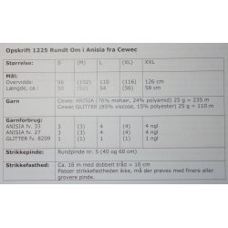 Rundt om i Anisia - Cewec - Enkeltopskrift nr 1225