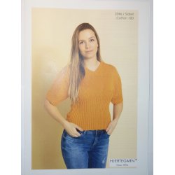 Hjertegarn - T-Shirt Sidsel - Enkeltopskrift nr. 2346