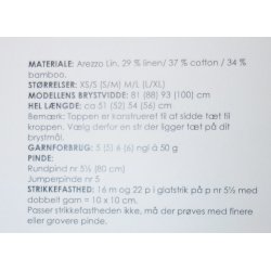 Hjertegarn - Sommertop Gro - Enkeltopskrift nr. 2333