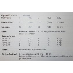 Wawes - Cewec - Enkeltopskrift nr 4904