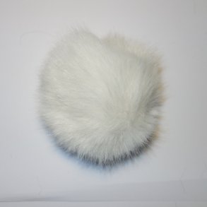 Pompon - Poly/Acryl 80mm Fv. Hvid