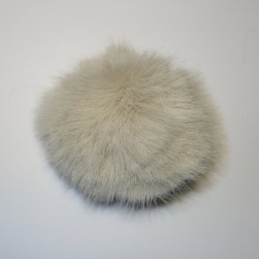 Pompon - Poly/Acryl 80mm Fv. Lys Beige