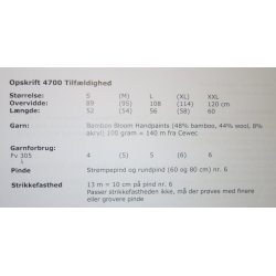 Bloom Tilfldighed - Cewec - Enkeltopskrift nr 4700