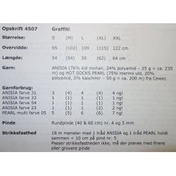 Graffiti Pearl &amp; Anisia - Cewec - Enkeltopskrift nr 4507