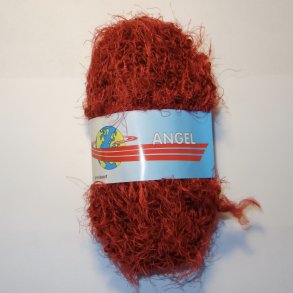 Angel Pels/Effektgarn Fv: 113 Mrk Rd