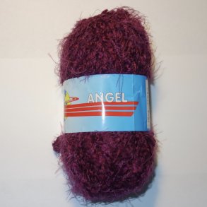 Angel Pels/Effektgarn Fv: 117 Aubergine