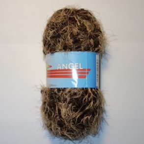 Angel Pels/Effektgarn Fv: 120 Brun