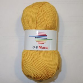 G-B Mona Duo Garn Fv. 07 Gul