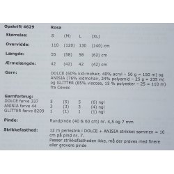 Rosa i Dolce - Cewec - Enkeltopskrift nr 4629