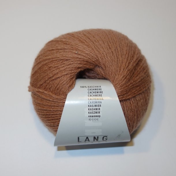 Lang Yarns - Cashmere Lace fv. 28 Lys Terracotta