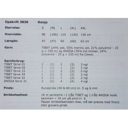 Konjo i Tibet - Cewec - Enkeltopskrift nr 3836