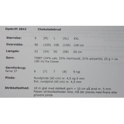 Chokoladebrud - Cewec - Enkeltopskrift 3842