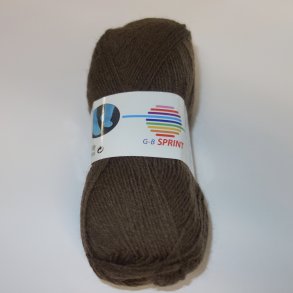 GB - Sprint Strmpegarn Fv. 125 Brun. 