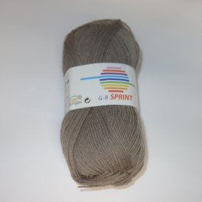 GB - Sprint Strmpegarn Fv. 309 Lys Brun. 