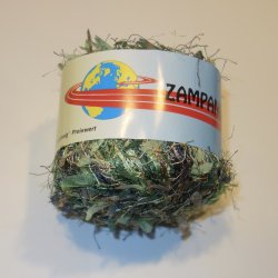 G-B Garn - Zampano Pelsgarn Fv. 79 Grn/Brun Multi