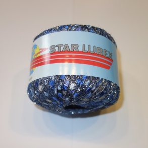 G-B Garn - Star Lurex Farve 240 Bl/Slv Multi