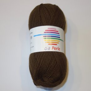 G.B Perle Acryl Fv. 1880 Brun