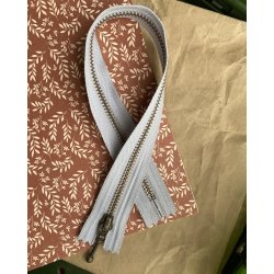 YKK Lynls 6mm Antik Messing 20 / 35 / 45 cm Duegr/Lys Gr