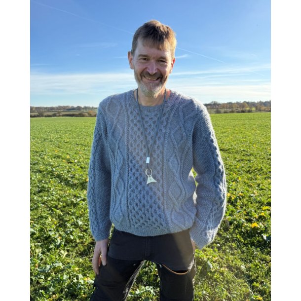 Petiteknit - Dagmar Sweater Man - Enkeltopskrift