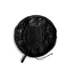 Muud - Dina Hndlavet ldertaske med snrelukning Fv. Sort