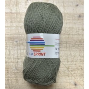 GB - Sprint Strmpegarn Fv. 715 Oliven Grn