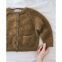 PetiteKnit - Ellens Cardigan - Enkeltopskruft