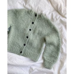 PetiteKnit - Novice Cardigan Mini Chunky Edition - Enkeltopskrift