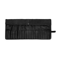 Muud  - Elona - Hndlavet Lderetui til Broderigarn Farve Sort