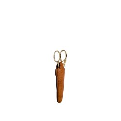 Muud - Espoo - Mini Sakse Etui i Lder - Farve Whiskey
