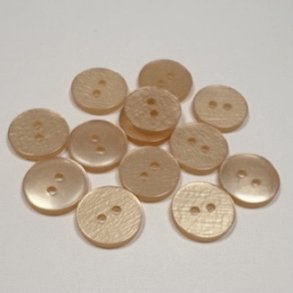 Plastknap Lys Laks 12mm 50 stk (Restsalg)